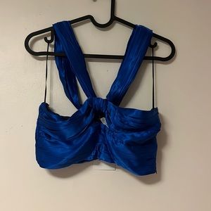 Zara Cobalt Blue Top